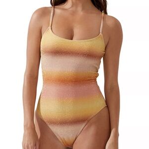 Women's Gradient One-Piece Swimsuit